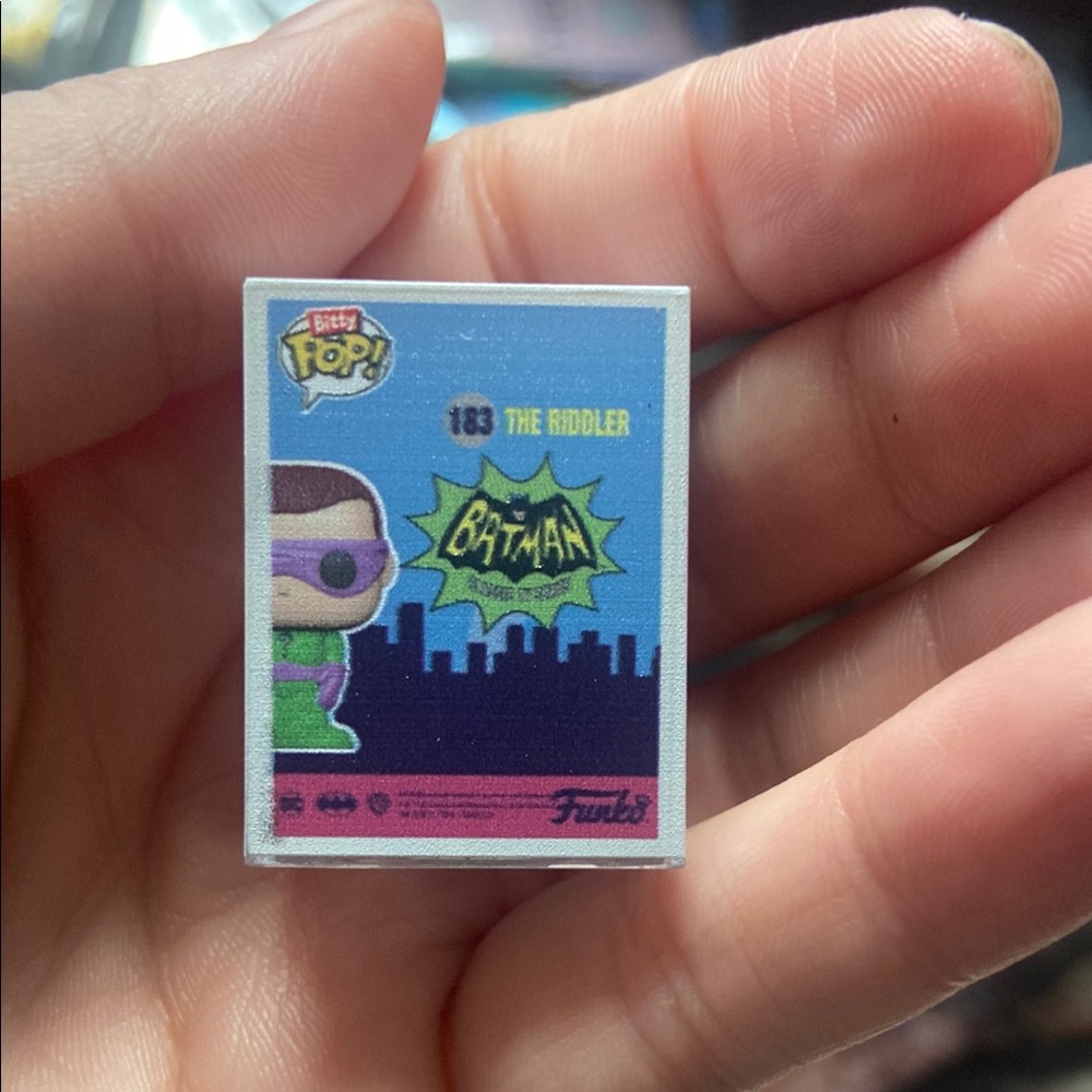 Bitty Pop! The Riddler Mini Figure - Picture 2 of 3